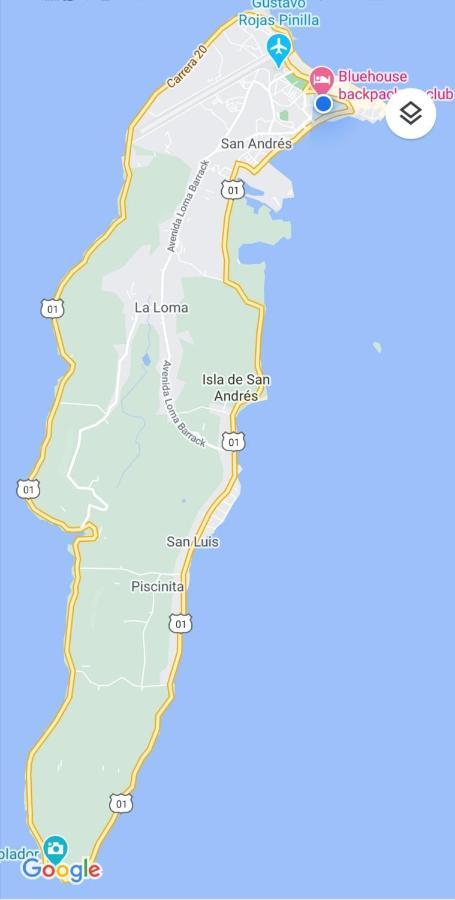 ホテルBluehouse Sai San Andrés エクステリア 写真